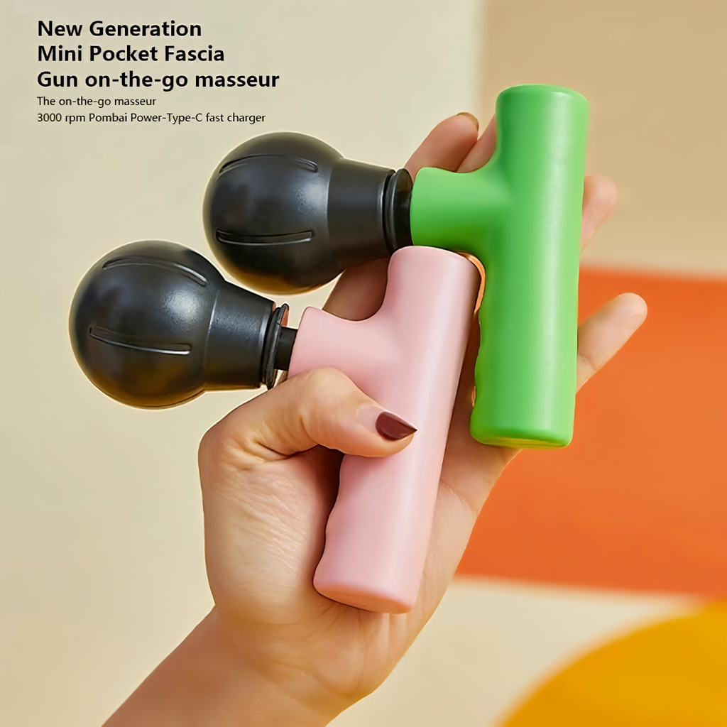 Mini Facial Gun — Deep Muscle Relaxation Pocket Massager