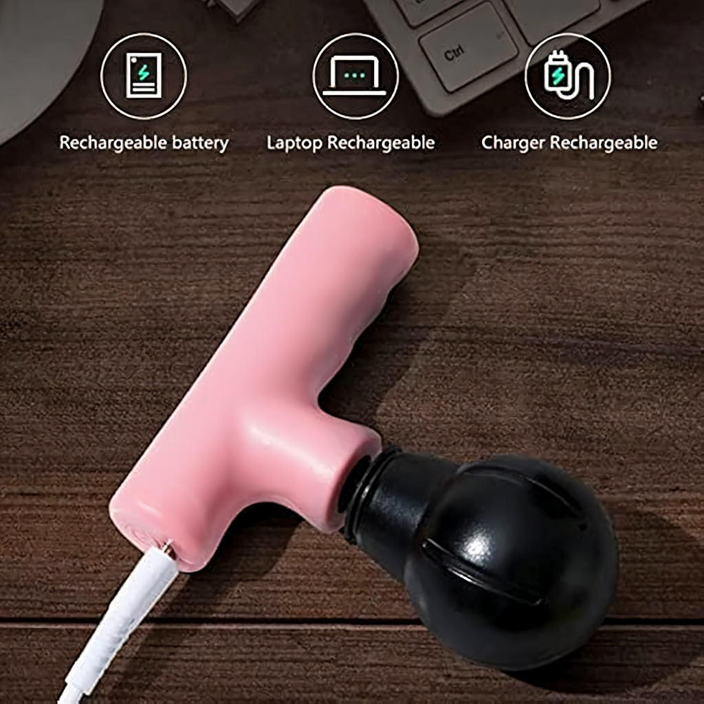 Mini Facial Gun — Deep Muscle Relaxation Pocket Massager