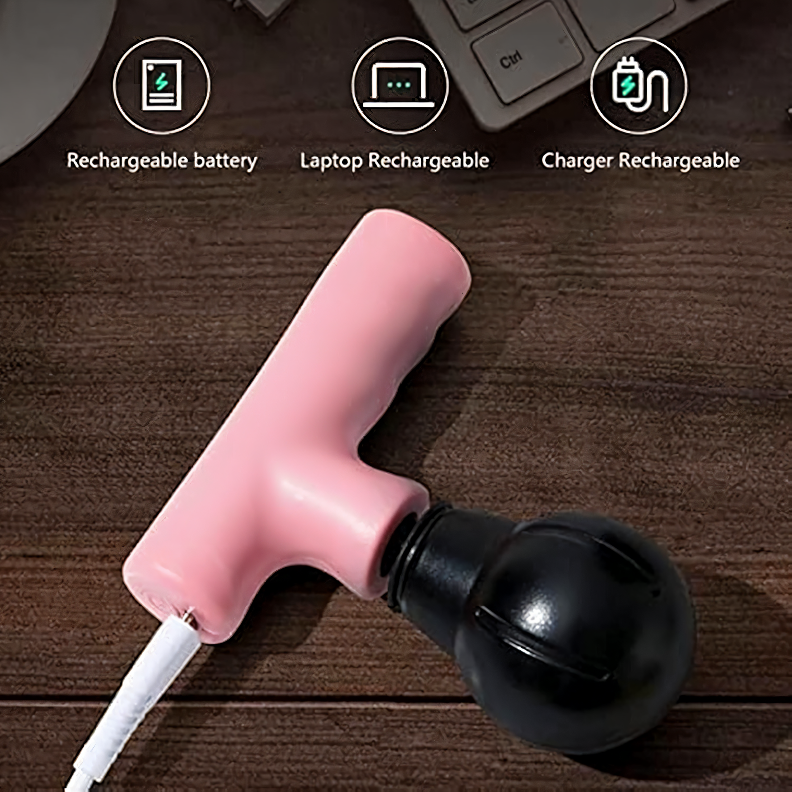 Mini Facial Gun — Deep Muscle Relaxation Pocket Massager