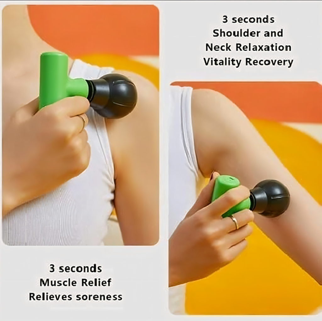 Mini Facial Gun — Deep Muscle Relaxation Pocket Massager