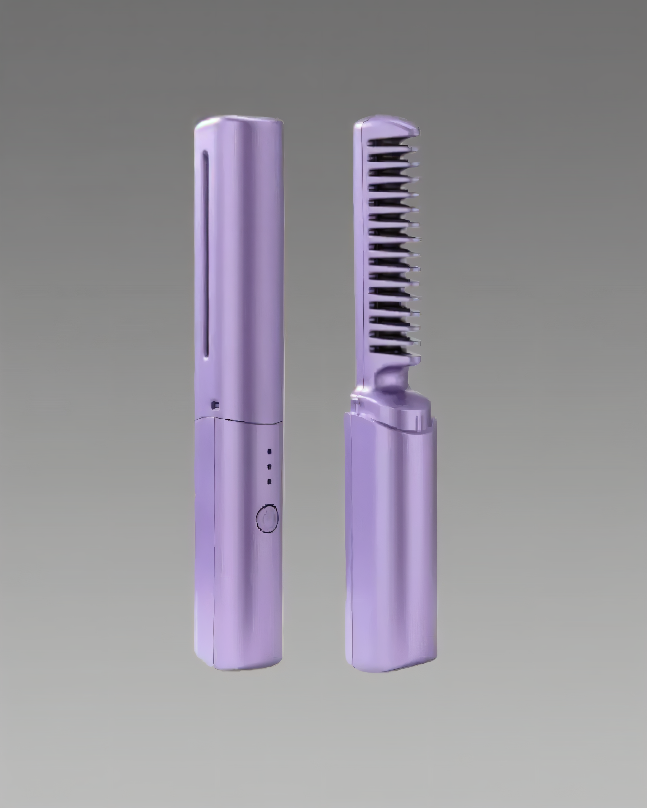 SilkPro™ Mini Portable Hair Straightener — Cordless, Rechargeable Hot Comb for Instant Smooth Hair