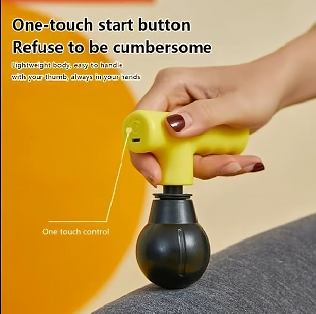 Mini Facial Gun — Deep Muscle Relaxation Pocket Massager